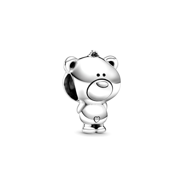 Pandora Moments Theo mackó ezüst charm