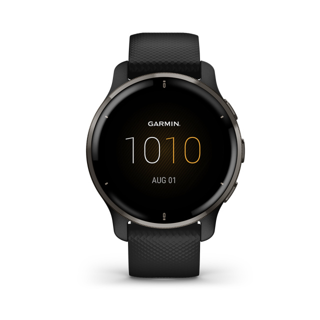 Garmin okosóra Venu 2 Plus fekete fekete kerettel