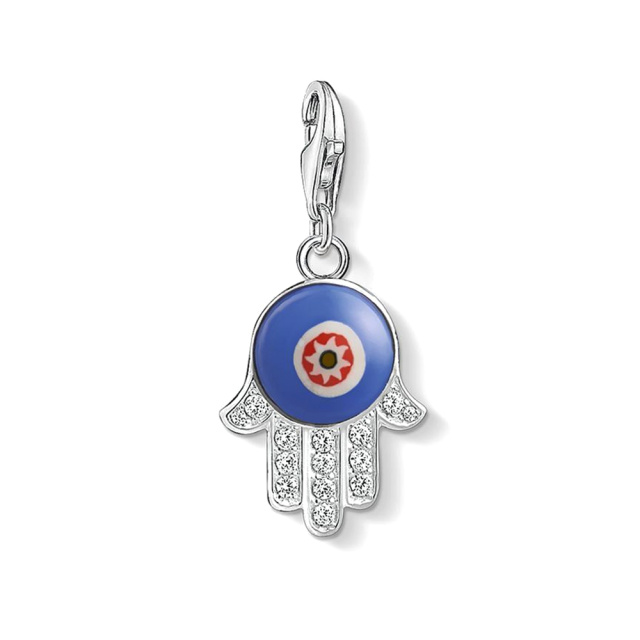 Thomas Sabo Női Charm kék szem
