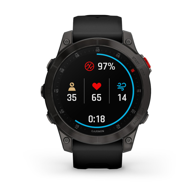 Garmin okosóra Epix fekete,fekete kerettel