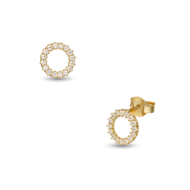 Juta Sárga arany fülbevaló