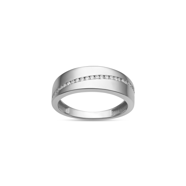 Fehér arany gyűrű