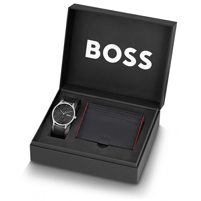 Boss Tyler férfi óra HB1570163 kártyatartóval