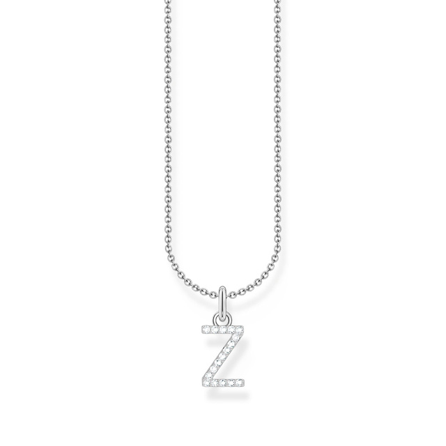 Thomas Sabo ezüst női nyaklánc Z betű medállal