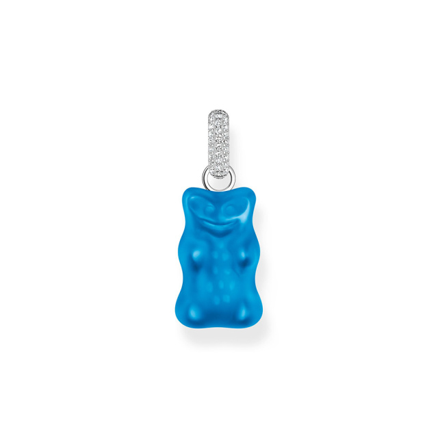 Thomas Sabo x HARIBO kék gumimaci női medál
