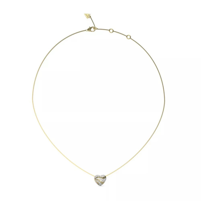 Guess női nyaklánc szív medállal JUBN04501JWYGT/U
