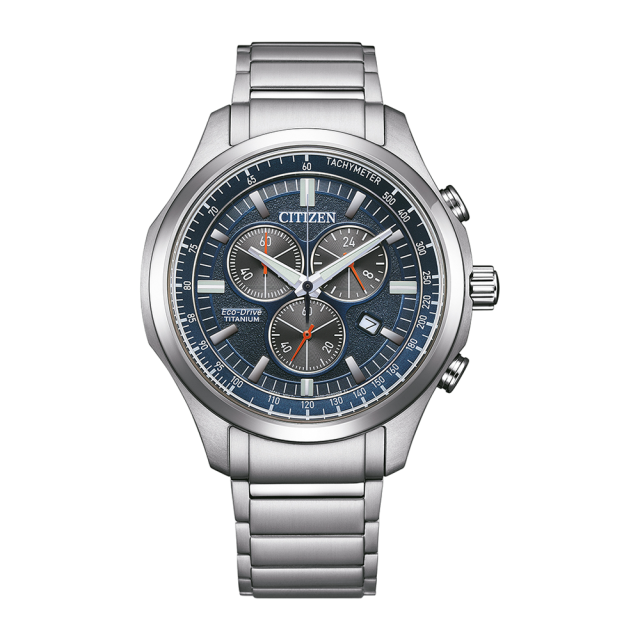 Citizen Titanium Chronograph Eco-Drive férfi karóra AT2530-85L