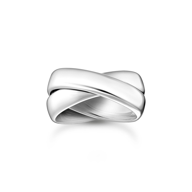 Thomas Sabo ezüst gyűrű duó kivitelben