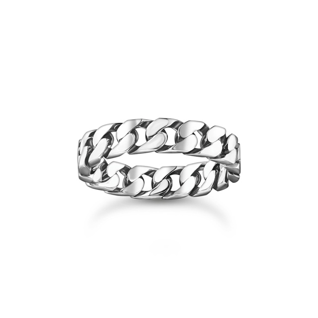 Thomas Sabo ezüst gyűrű láncszemekkel