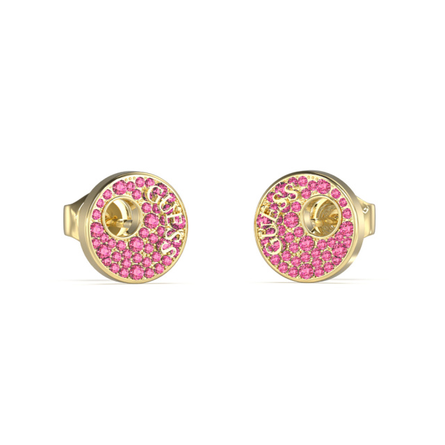 Guess Blooming Summer rózsaszín köves női fülbevaló JUBE05228JWYGPKT/U