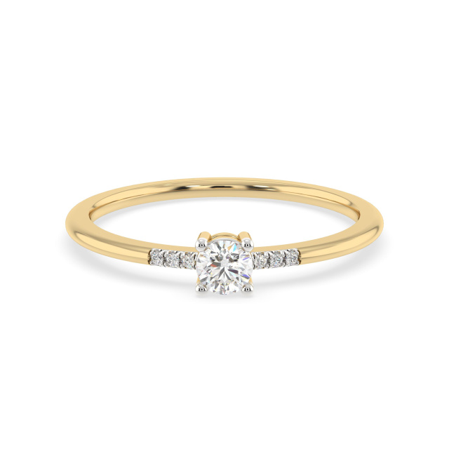 Juta sárga arany gyűrű