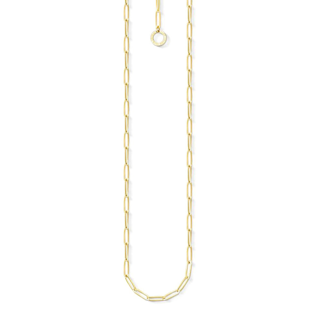 Thomas Sabo Aranyozott ezüst hosszú szemű charm nyaklánc