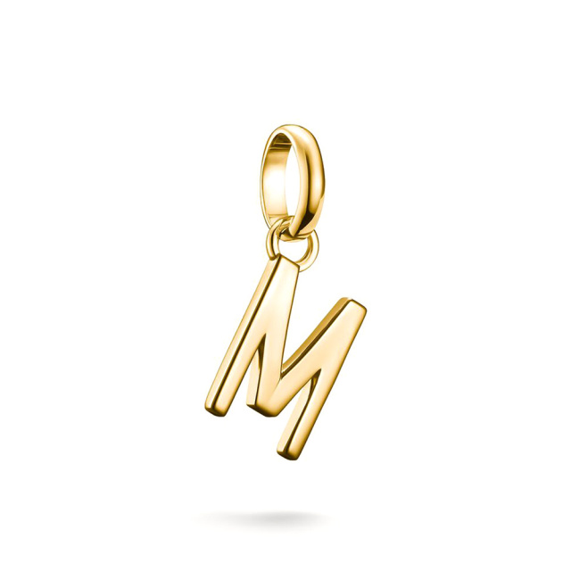 Thomas Sabo Aranyozott "M" betű connect medál