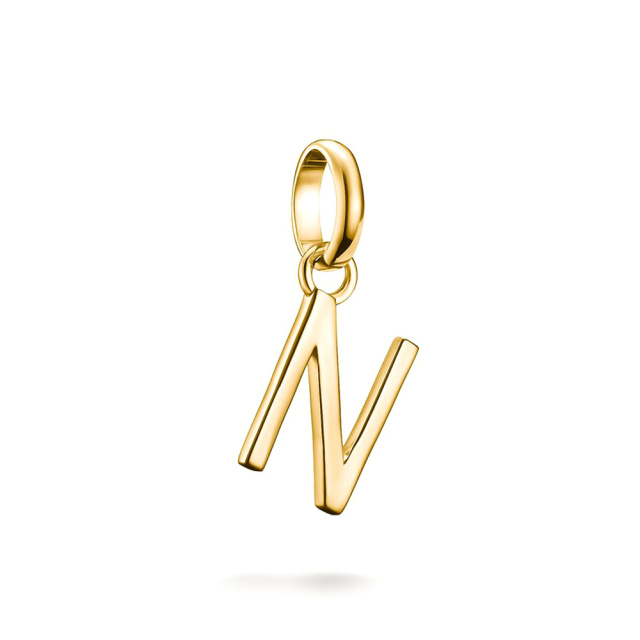 Thomas Sabo Aranyozott "N" betű connect medál