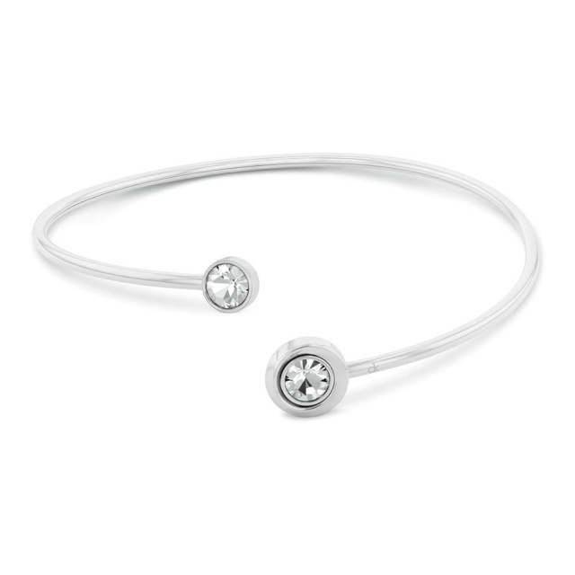 Calvin Klein Twisted Bezel Solitaire női karkötő CKJ35000773