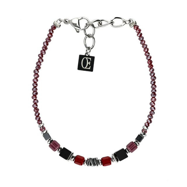 Coeur de Lion Wave Cube Flow női karkötő 3044/30-0317