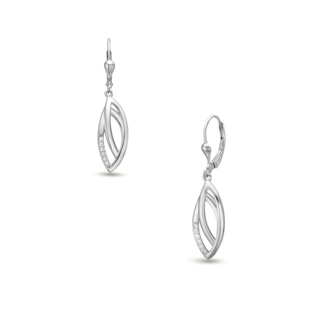 Juta ezüst fülbevaló