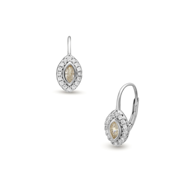 Juta ezüst fülbevaló