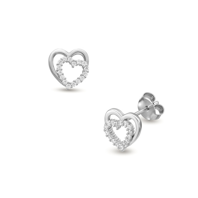 Juta ezüst fülbevaló