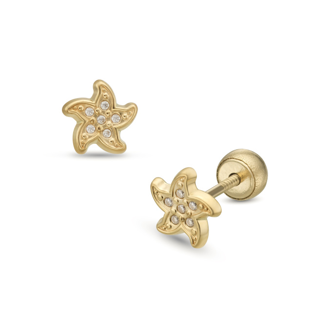 Lisa fülbevaló gömb zárral