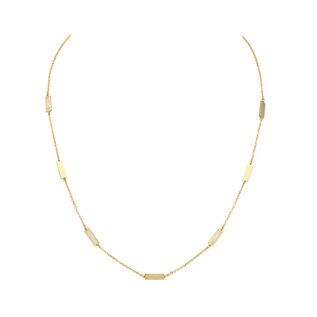 Juta sárga arany nyaklánc