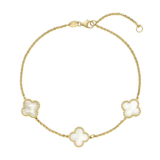 Juta sárga arany karkötő