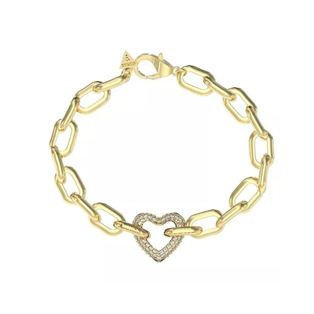 Guess Pave szív női karkötő JUBB05016JWYGL