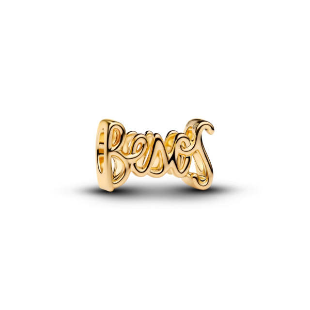 Pandora Besos felirat charm