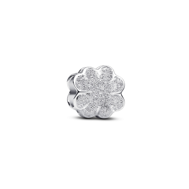 Pandora Texturált lóhere mini charm