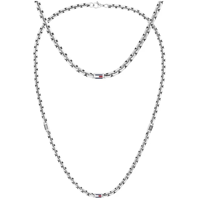 Tommy Hilfiger 3d Flag Metal Ss26 férfi nyaklánc THJ2790672