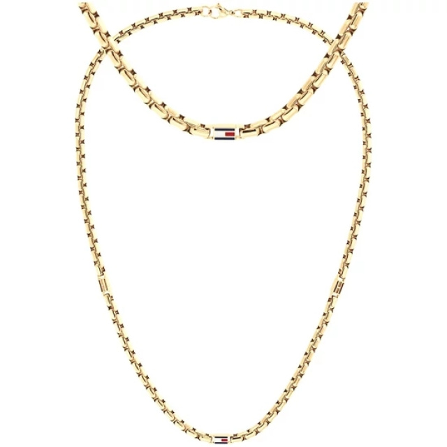Tommy Hilfiger 3d Flag Metal Ss26 férfi nyaklánc THJ2790673