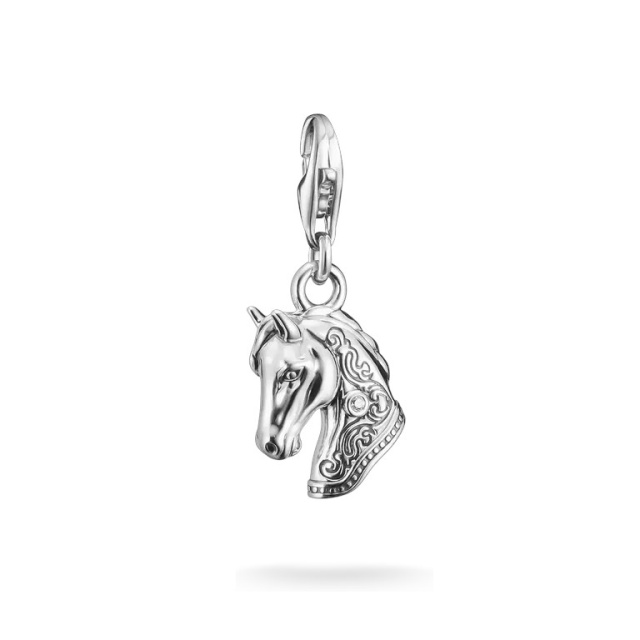 Thomas Sabo ezüst lófej charm