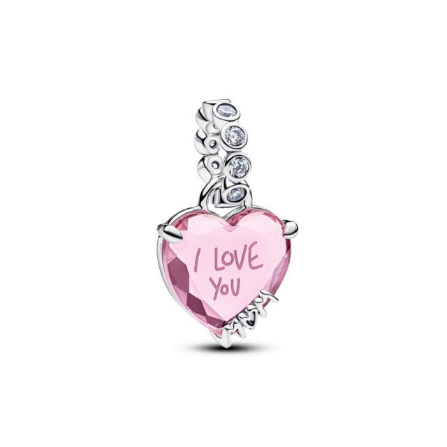 Pandora Szeretlek Anya függő charm