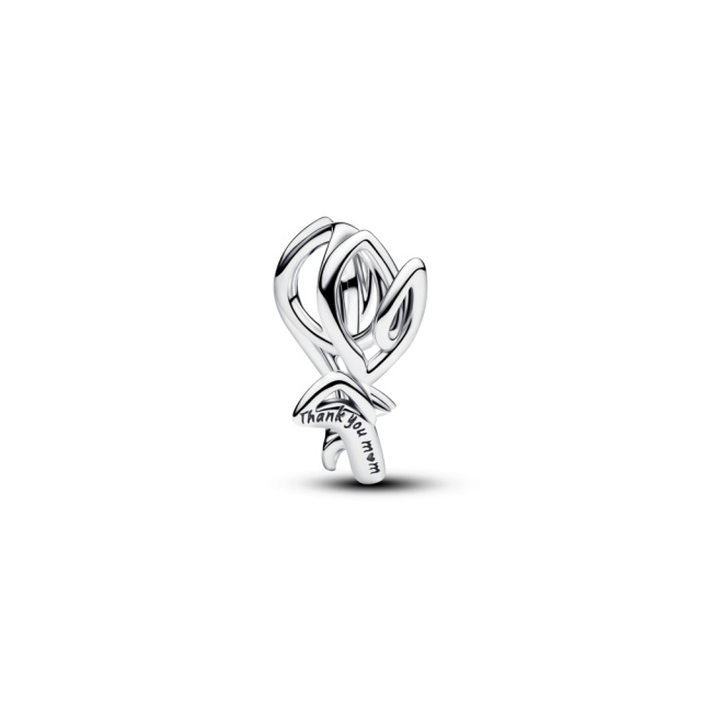Pandora Tulipán áttört charm