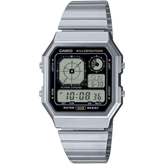 Casio Vintage digitális férfi karóra A130WE-1AEF