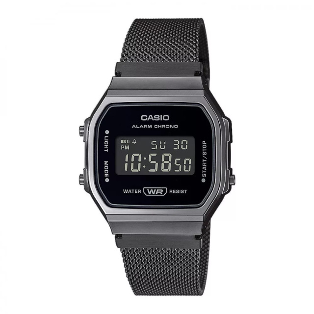 Casio Vintage fekete színű unisex karóra A168WEMB-1BEF