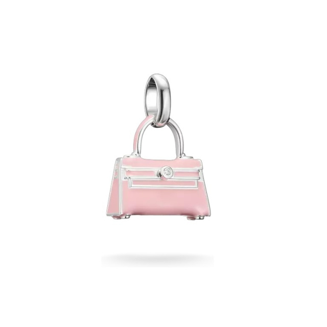 Thomas Sabo rózsaszín kézitáska connect medál