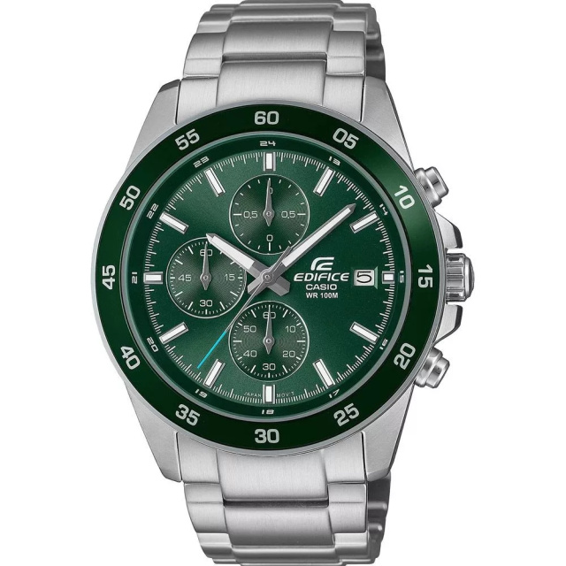 Casio Edifice Chronograph zöld számlapos férfi karóra EFR-526D-3AVUEF