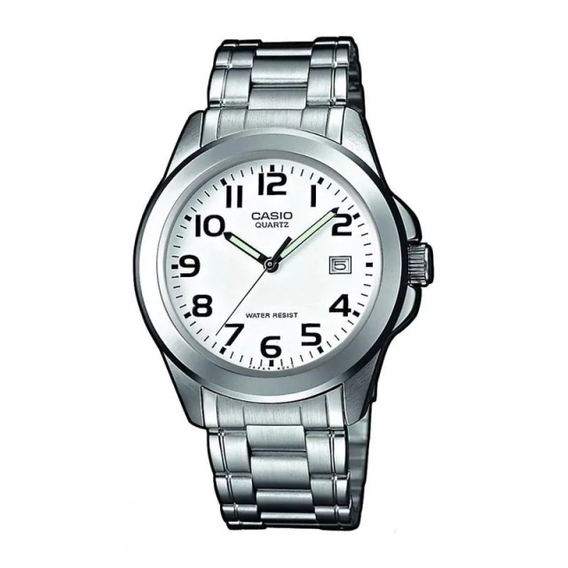 Casio Collection ezüst színű férfi karóra MTP-1259PD-7BEF
