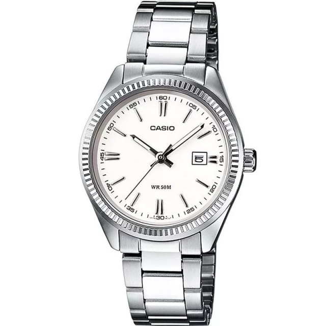 Casio Standard fehér számlapos férfi karóra MTP-1302PD-7A1VEF