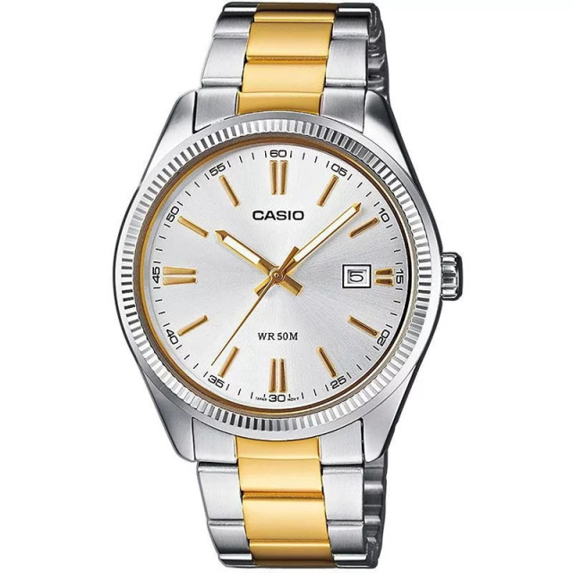 Casio Standard bicolor színű férfi karóra MTP-1302PSG-7AVEF