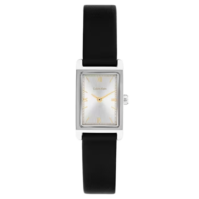 Calvin Klein CK Light fekete bőrszíjas női karóra CK25100208