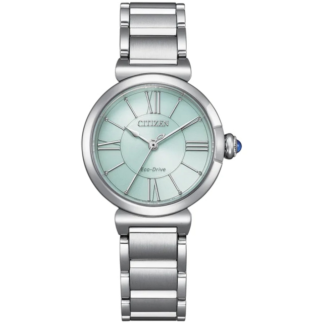 Citizen May Bells Eco-Drive zöld számlapos női karóra EM1070-83L