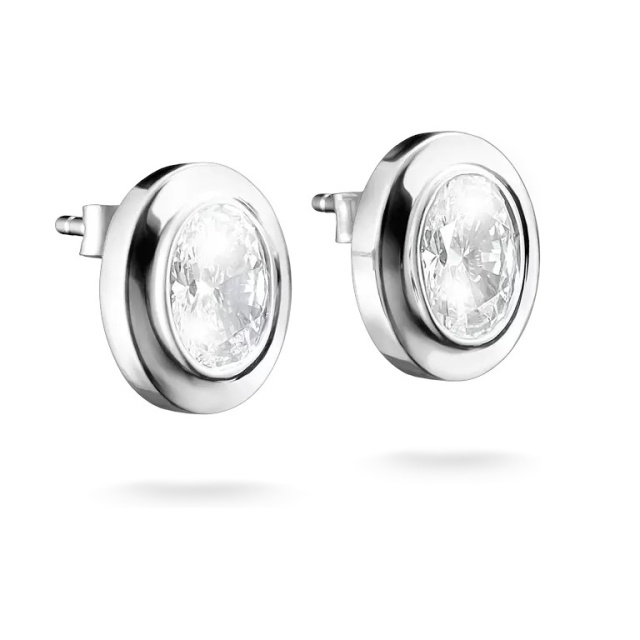 Thomas Sabo ovális köves ezüst fülbevaló