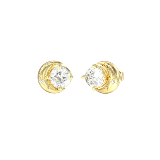 Guess Aurora elegáns sárga arany színű női fülbevaló JUBE06233JWYGT/U