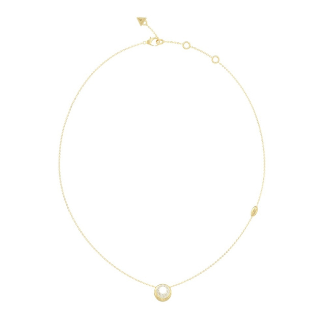 Guess Moon Drops sárga arany színű női nyaklánc JUBN06245JWYGT/U
