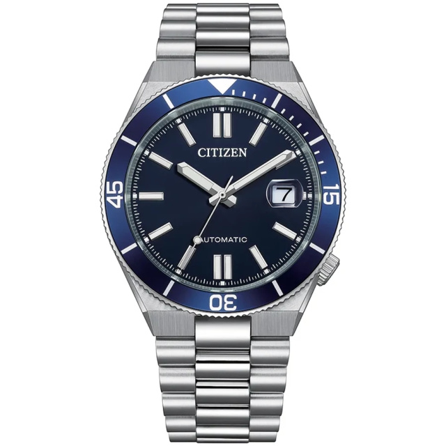 Citizen Tsuyosa Automatic kék számlapos férfi karóra NJ0230-59L
