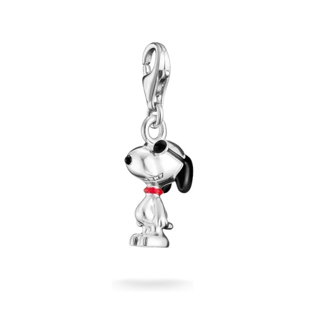 Thomas Sabo X Peanuts Snoopy napszemüvegben charm