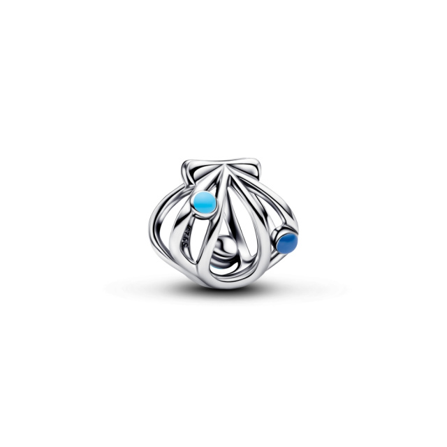 Pandora Áttört szív charm