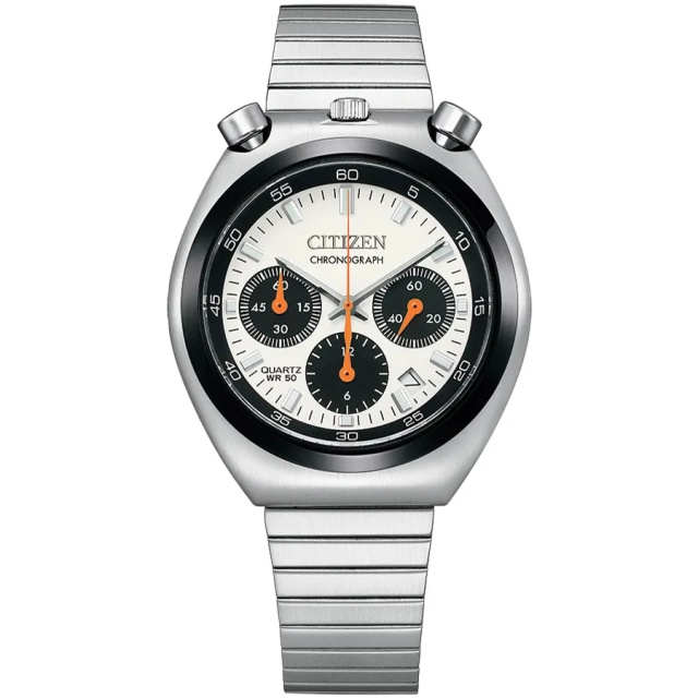 Citizen Chrono fekete-fehér számlapos férfi karóra AN3660-81A